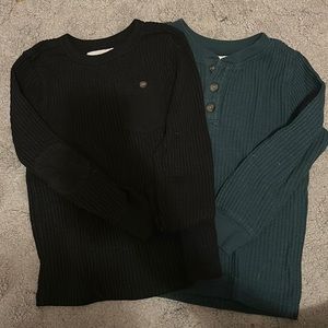 2 old navy thermal’s EUC